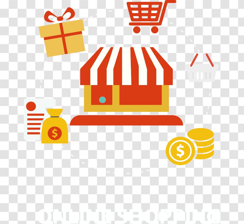 Retail Merchandising Online Shopping E-commerce Icon - Ecommerce - Flowchart Transparent PNG