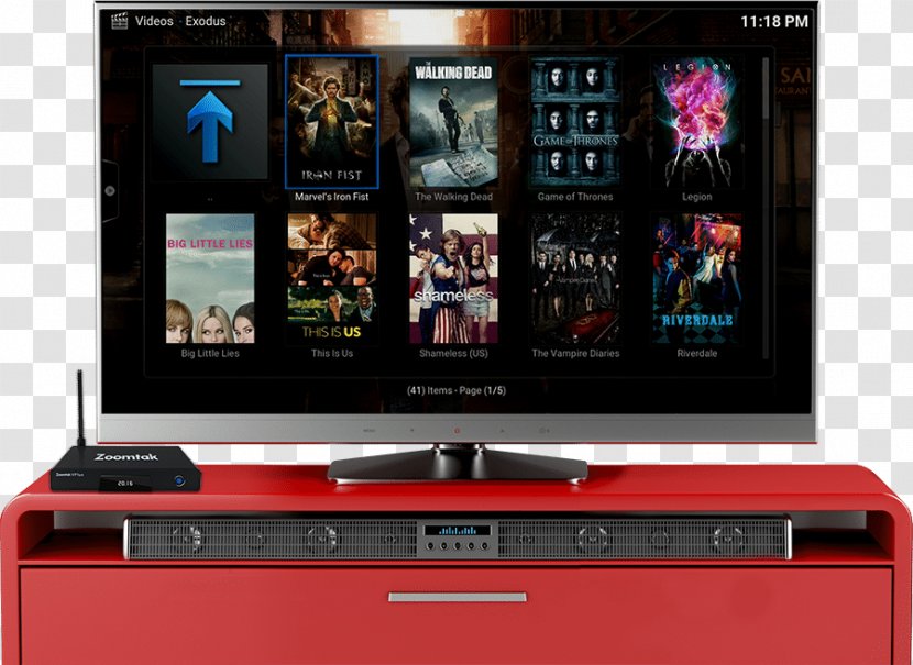 Television Android TV Chromecast Kodi Digital Media Player - Technology Transparent PNG