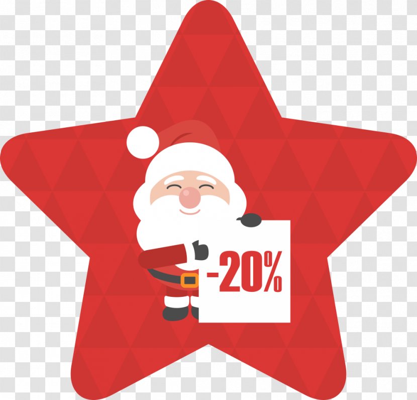 Santa Claus Label Opruiming Post-it Note Logo - Fictional Character - Street Promotion Transparent PNG