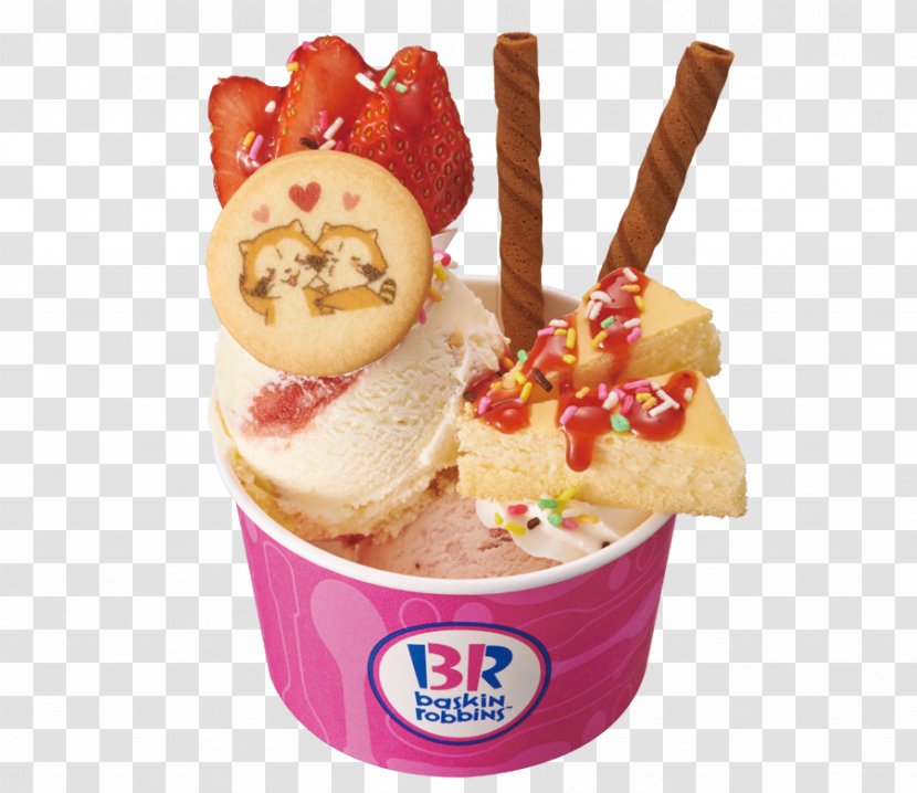 Sundae Ice Cream Cones Baskin-Robbins - Rascal Transparent PNG