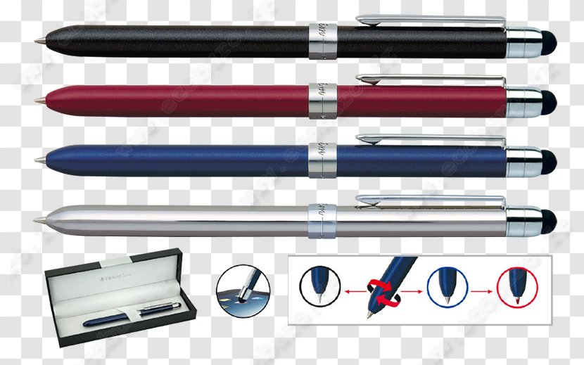 Ballpoint Pen Pens Writing Implement Marker Stylus - Packaging And Labeling - Stylo Transparent PNG