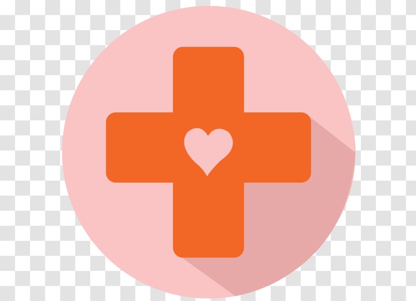 Logo Symbol Circle Font - Orange - Wound Transparent PNG