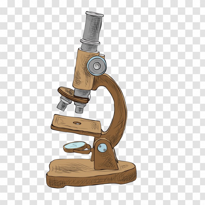 Microscope Experiment Science - Joint - Hand-painted Transparent PNG