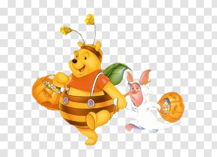 Winnie The Pooh Piglet Minnie Mouse Fozzie Bear Eeyore - Pollinator - Tiger Transparent PNG