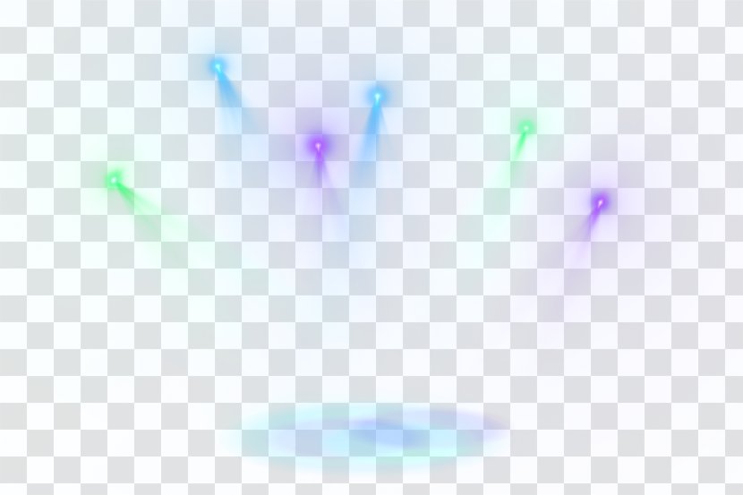 Light Sky Close-up Wallpaper - Green - Blue Simple Effect Element Transparent PNG