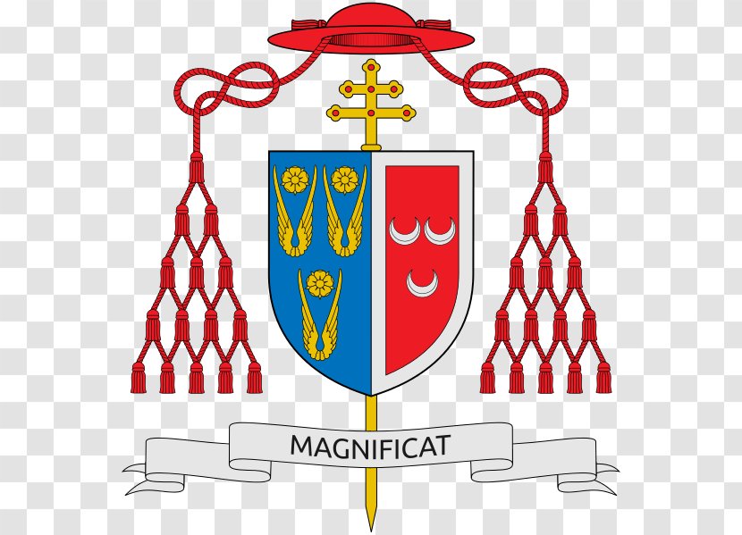 Cardinal Coat Of Arms His Eminence Escutcheon Crest - Logo Transparent PNG