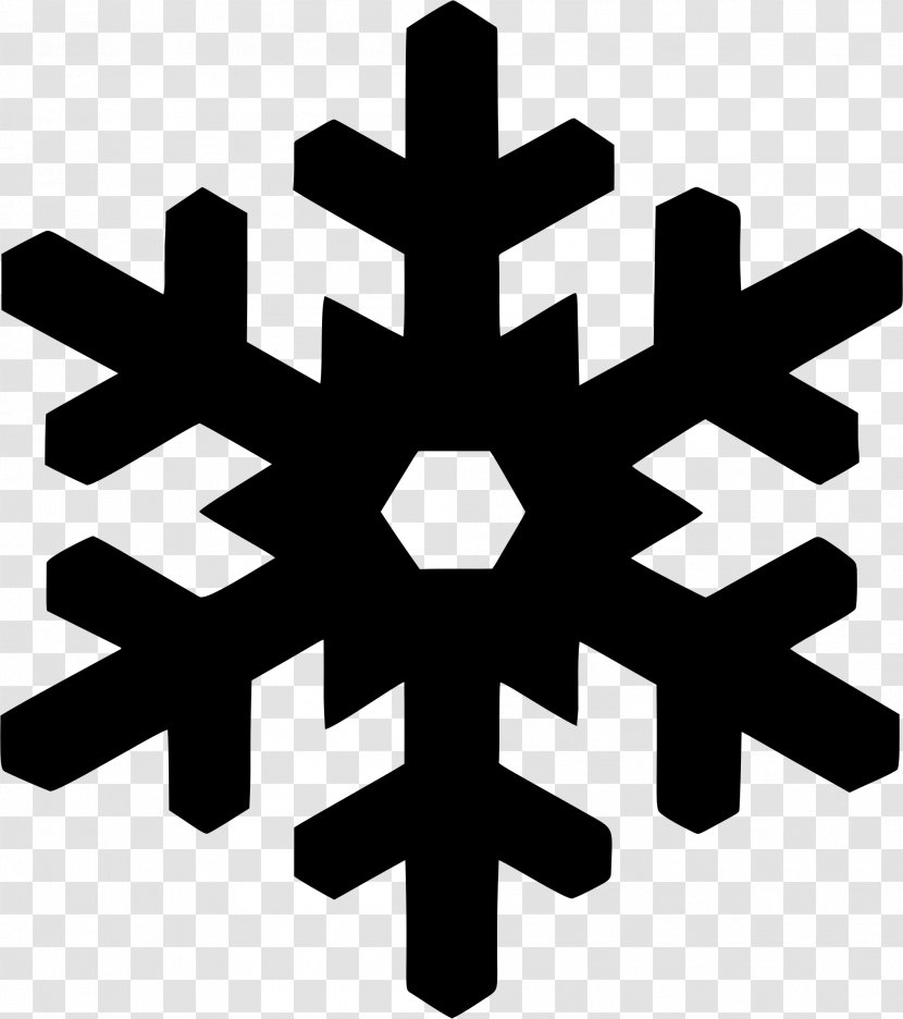 Snowflake Royalty-free Clip Art - Monochrome Photography - Snowflakes Transparent PNG