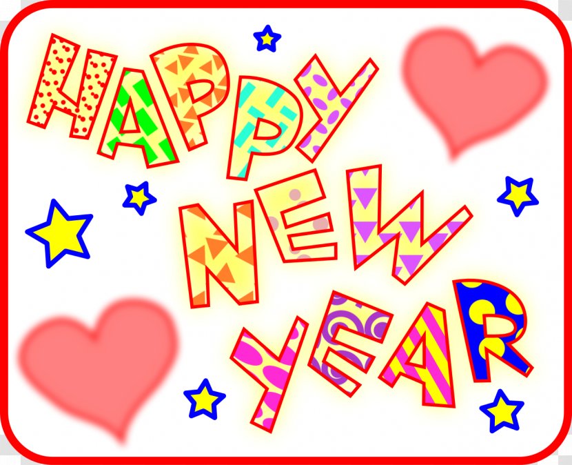 New Year's Day Christmas Wish - Year - Cards Transparent PNG