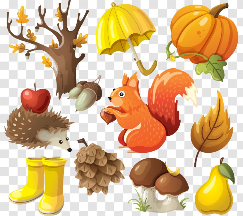 Autumn Season Clip Art - Flowering Plant Transparent PNG