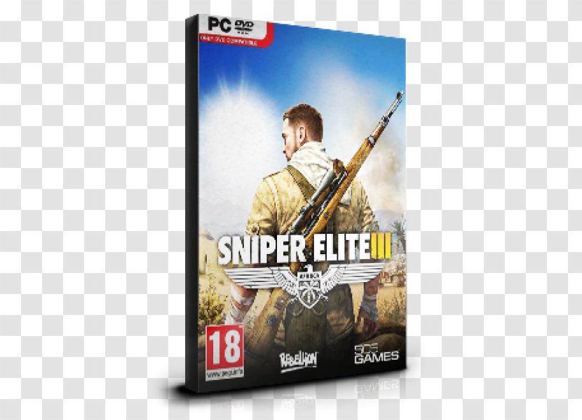 Sniper Elite III 4 Xbox 360 PlayStation 3 Transparent PNG