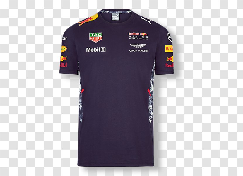 Red Bull Racing Team T-shirt 2014 Formula One World Championship - Shirt Delivery Transparent PNG