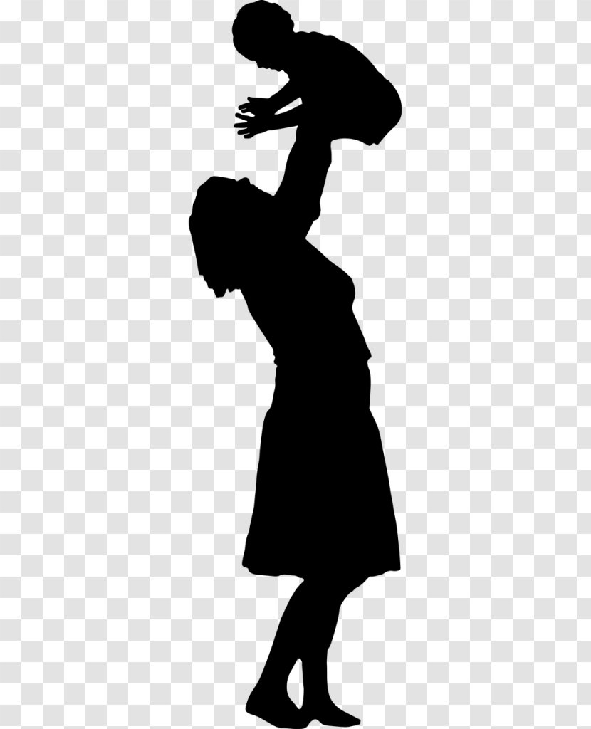 Mother Child Silhouette Clip Art Transparent PNG