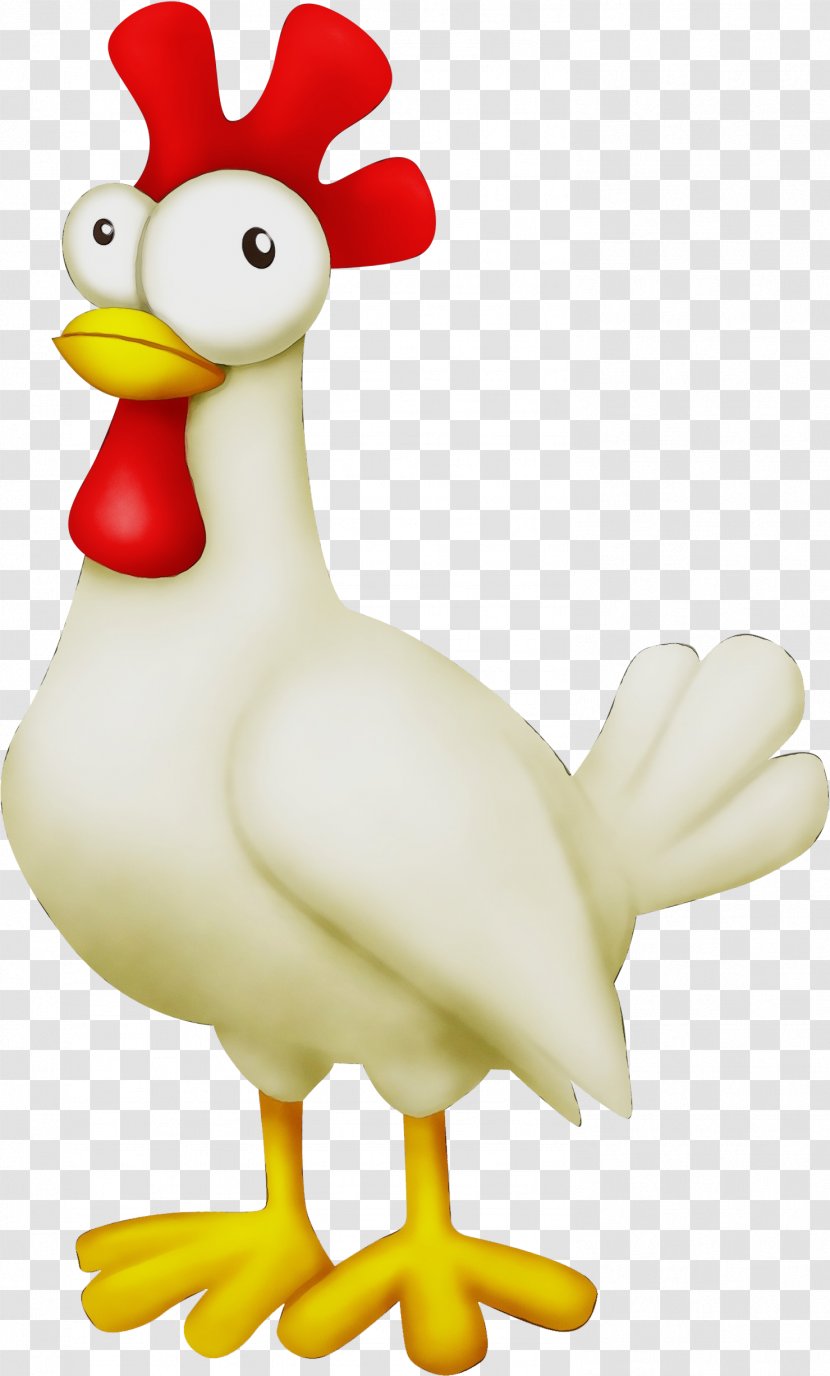 Bird Chicken Rooster Animal Figure Beak - Bath Toy Livestock Transparent PNG