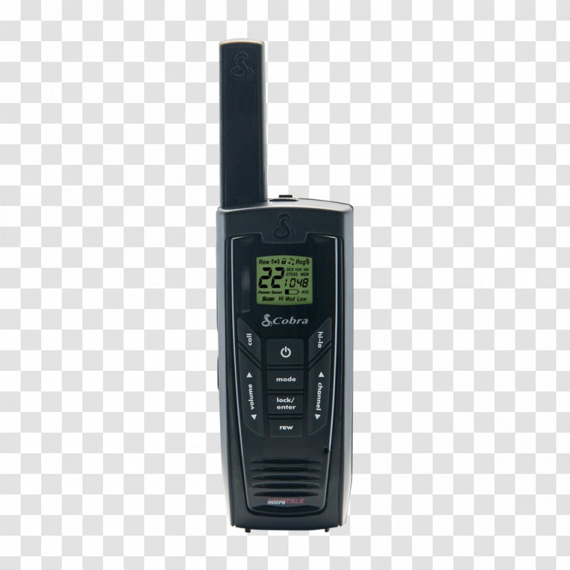 Two-way Radio Cobra MicroTalk CXR-925 Walkie-talkie Family Service - Technology Transparent PNG
