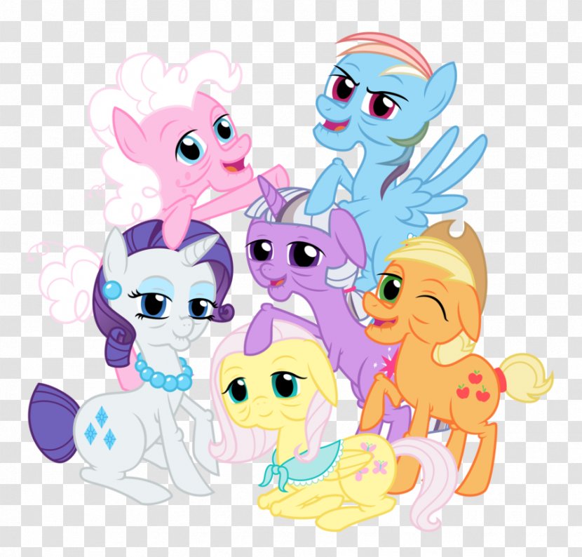 Pony Pinkie Pie Applejack Twilight Sparkle Rainbow Dash - Frame - Grandma Transparent PNG