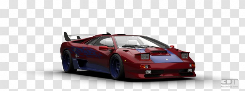 Supercar Luxury Vehicle Car Door Bumper - Sports - Lamborghini Diablo Transparent PNG