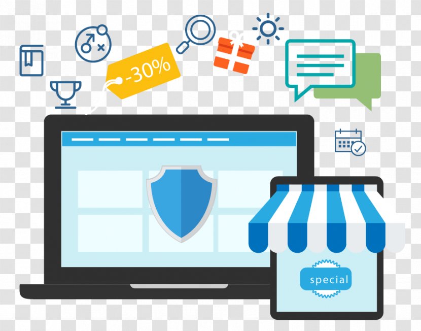 E-commerce Business Online Shopping Digital Marketing Web Design - Computer Icon Transparent PNG