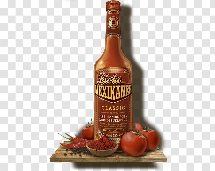 Liqueur Sweet Chili Sauce Ketchup Flavor - Schnaps Transparent PNG