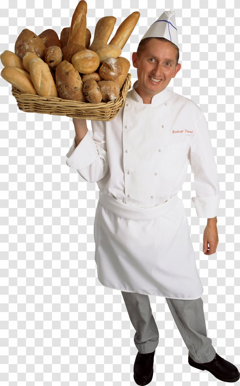 Baker Bread Cook Pita - Chef Transparent PNG