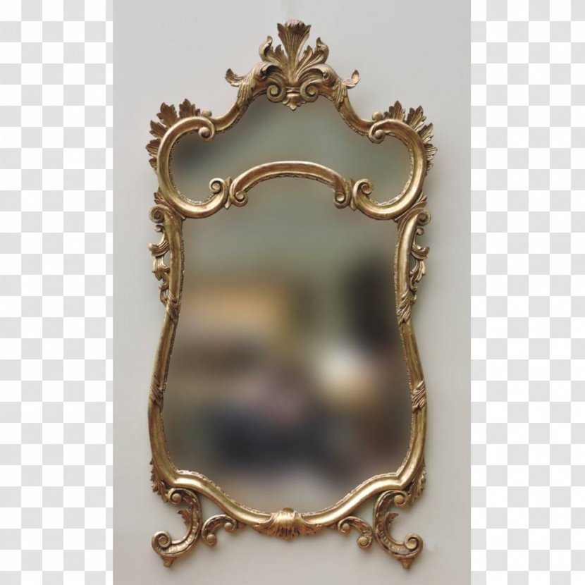 Brass 01504 Antique Mirror Transparent PNG