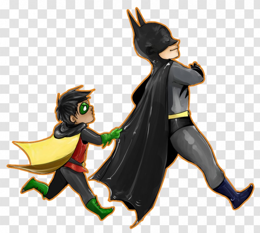 Batman Robin Catwoman Commissioner Gordon Nightwing - Clark Kent - And Transparent Transparent PNG