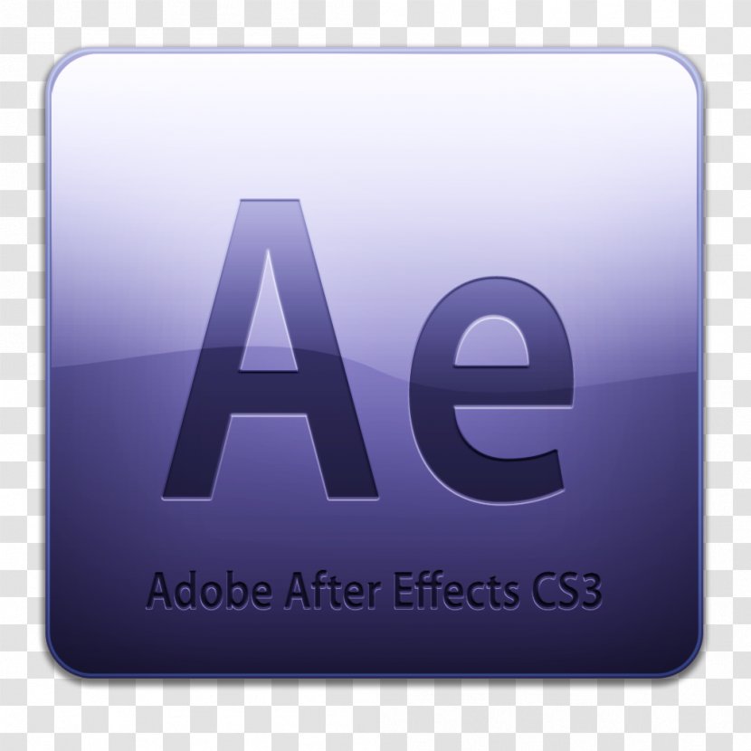 Adobe After Effects Computer Software Visual - Electric Blue - Clean Transparent PNG