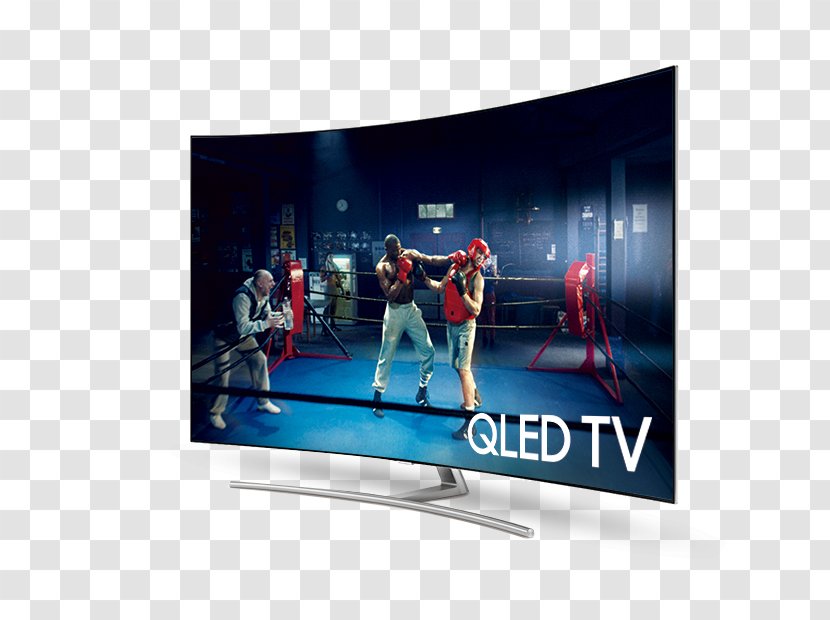 LCD Television Quantum Dot Display Computer Monitors LED-backlit Samsung QLED - Set - SAMSUNG TV Transparent PNG