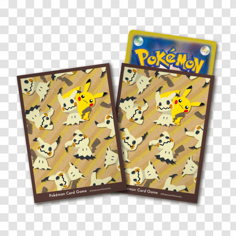 Magic: The Gathering Pikachu Pokémon Trading Card Game Sleeve Transparent PNG
