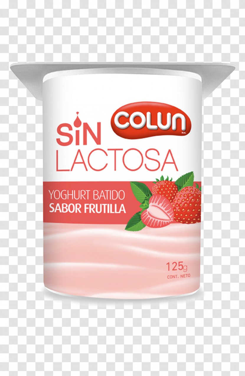 Strawberry Crème Fraîche Yoghurt Frozen Dessert Diet Food - Yogurt Transparent PNG