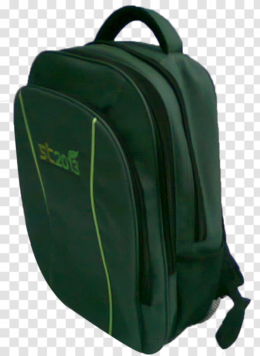 Backpack Hand Luggage Bag - Green Transparent PNG