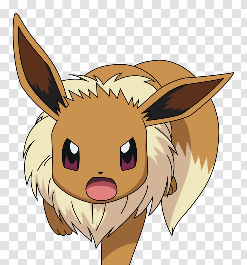 Eevee Vaporeon Pokémon Jolteon - Carnivoran - Pokemon Red Transparent PNG