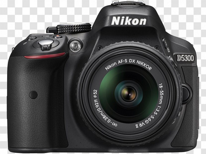 Nikon D5300 D5600 Digital SLR DX Format D7500 - Slr - Camera Transparent PNG