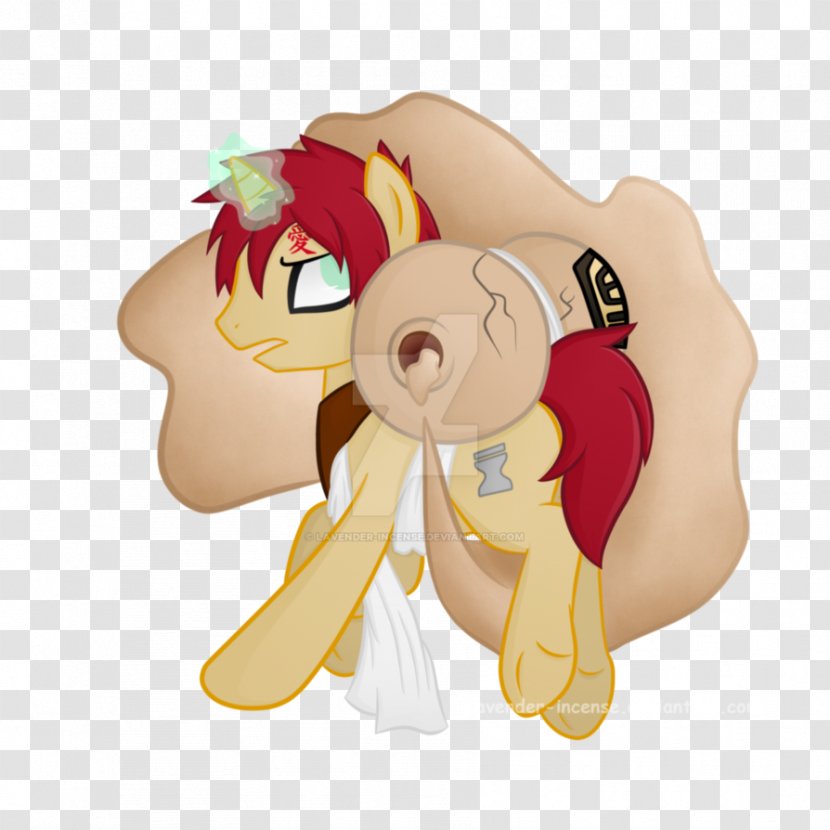 Pony Gaara Character DeviantArt - Flower - Naruto Transparent PNG