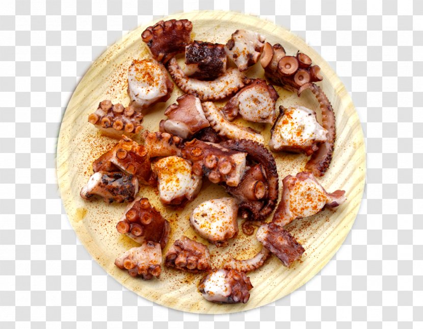 Pizza Octopus Squid As Food Full Breakfast - Recipe Transparent PNG