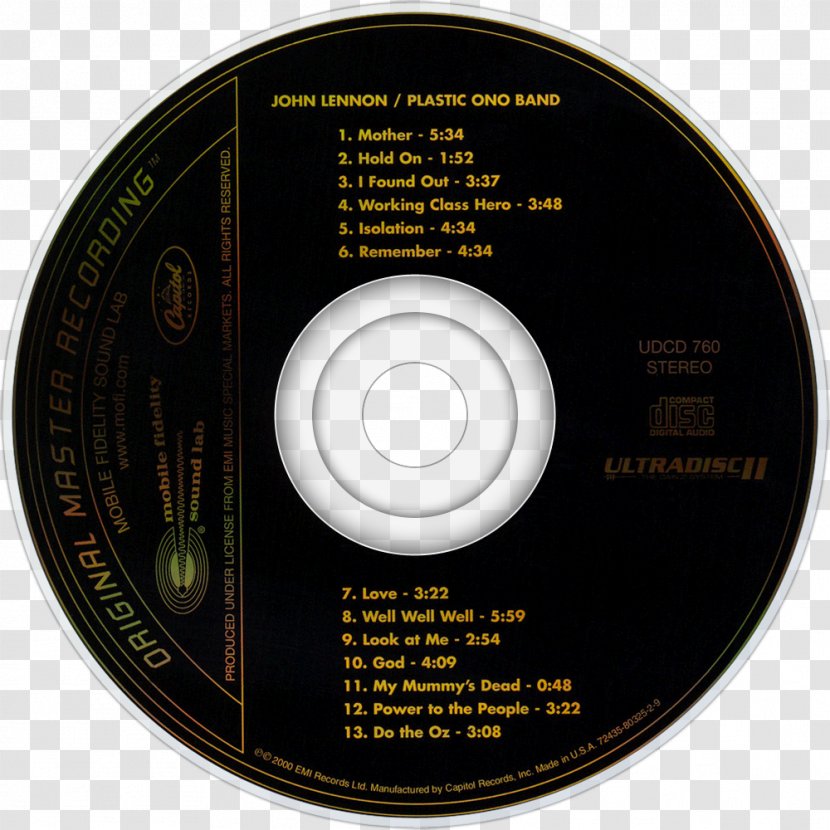 Compact Disc Free World Fairytale Of New York England 2 Colombia 0 CD Single - Dvd - John Lennon Transparent PNG