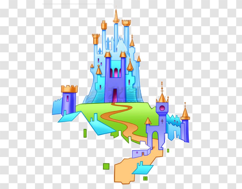 Hong Kong Disneyland Sleeping Beauty Castle Cinderella Mickey Mouse Cartoon - Model Transparent PNG