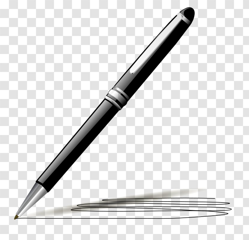 Paper Fountain Pen Quill Clip Art - Drawing - Swordfish Clipart Transparent PNG