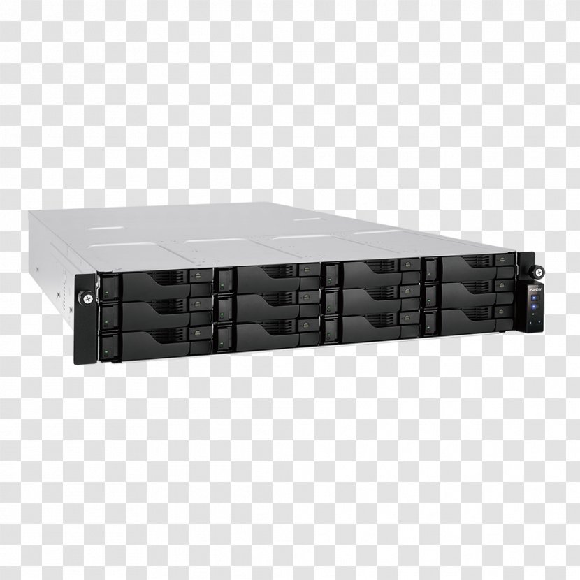 Disk Array ASUSTOR Inc. Network Storage Systems Computer Servers File System - Asustor As3202t - Rack Server Transparent PNG