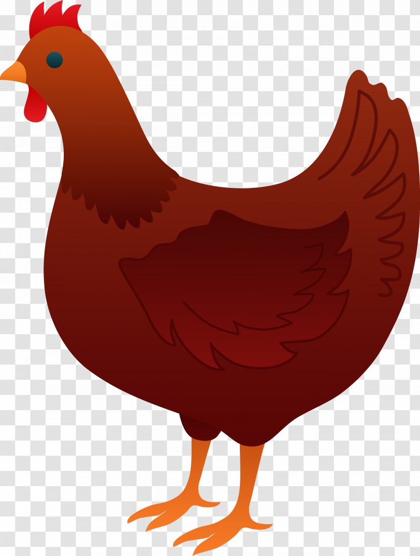 The Little Red Hen Chicken Farm Book Clip Art - Beak - Qa Cliparts Transparent PNG