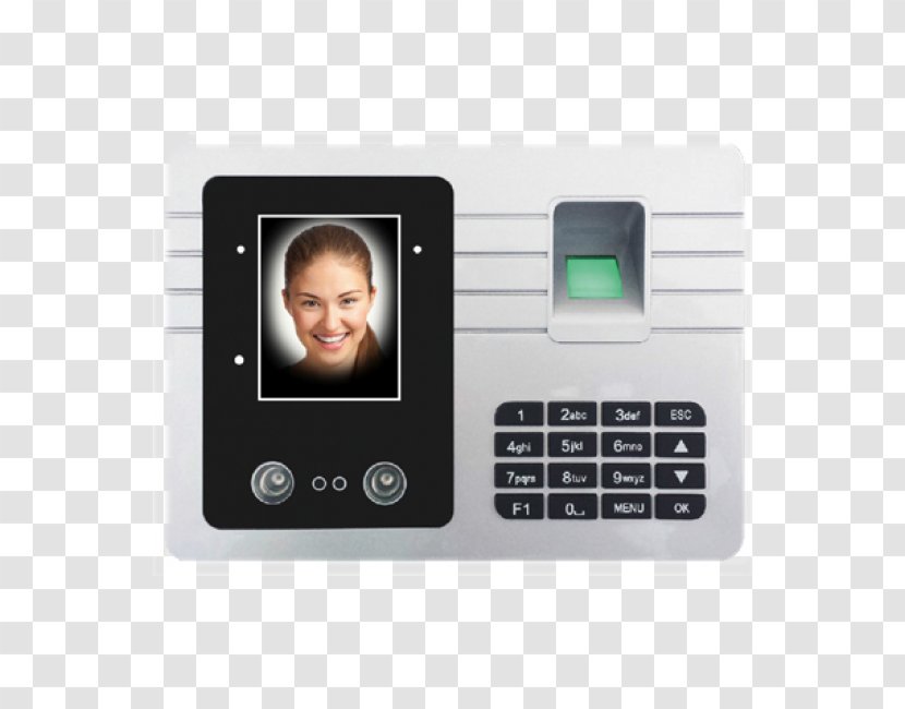 Facial Recognition System Time And Attendance Biometrics Access Control - Electronics - AADHAR Transparent PNG