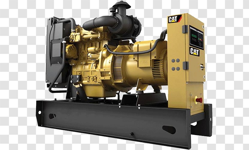 Caterpillar Inc. Diesel Generator Engine-generator Electric Standby - Energy Transparent PNG