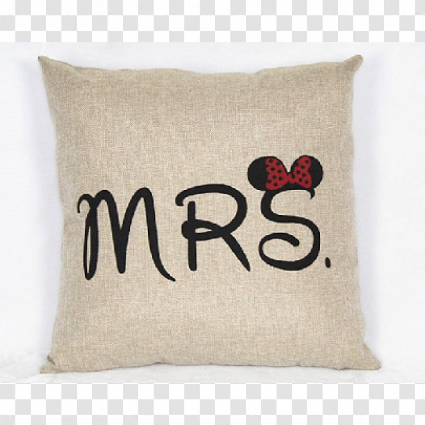 Minnie Mouse Cushion Throw Pillows Linen - Chair Transparent PNG