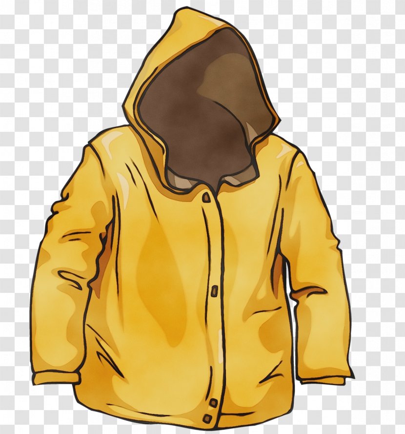 Hoodie Jacket Sweatshirt M Sleeve - Watercolor - Rain Suit Zipper Transparent PNG