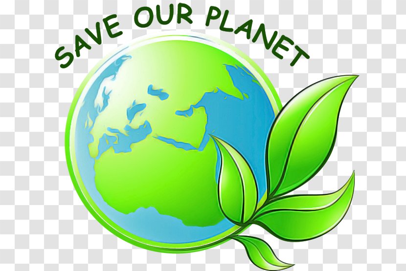 Green Earth Logo World Globe - Symbol Transparent PNG
