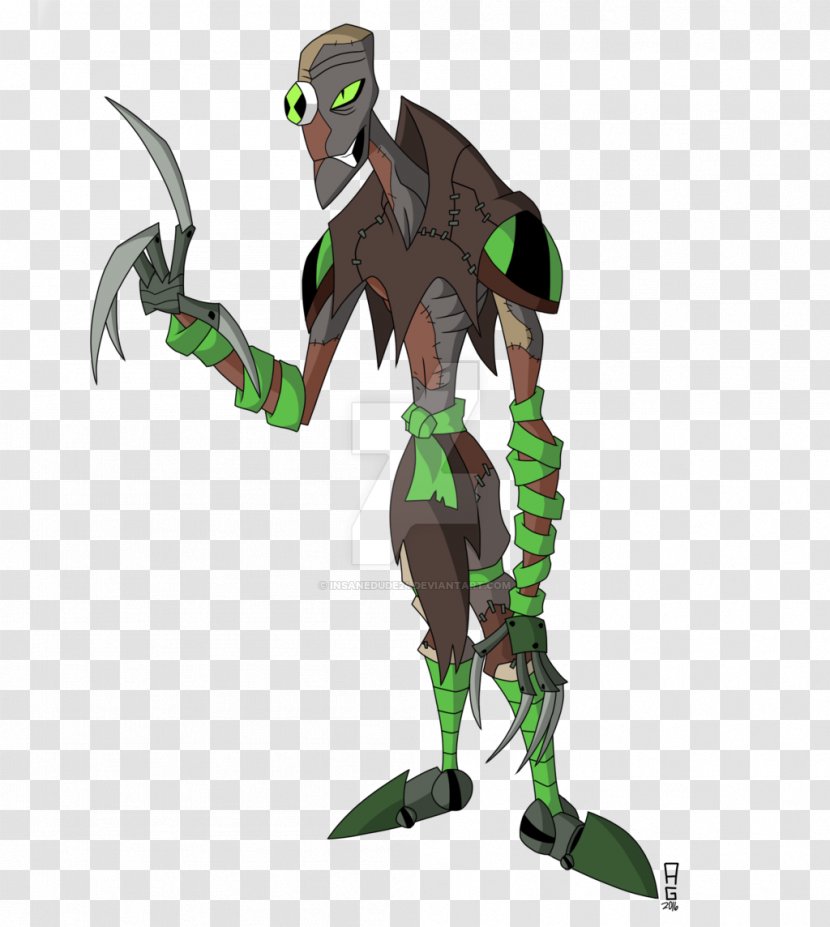 Ben 10: Omniverse Espèces Extraterrestres De 10 Cartoon Fan Art - Mythical Creature Transparent PNG