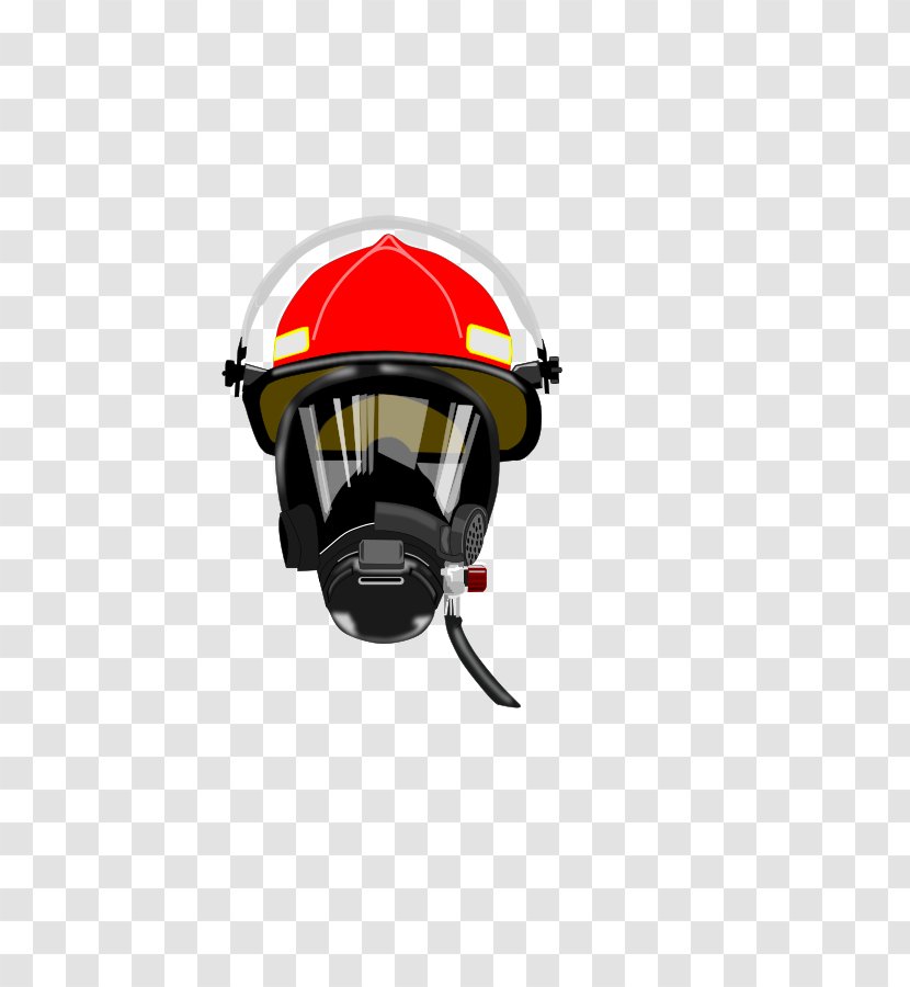 Firefighter's Helmet Mask Firefighting Clip Art - Bicycles Equipment And Supplies - Fire Hydrant Clipart Transparent PNG