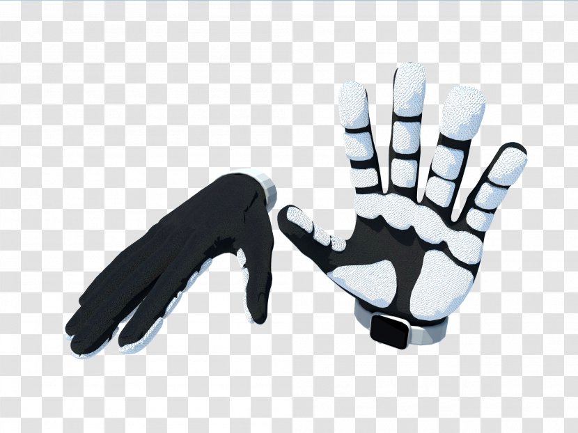 Finger Lacrosse Glove Cycling - Hand Transparent PNG