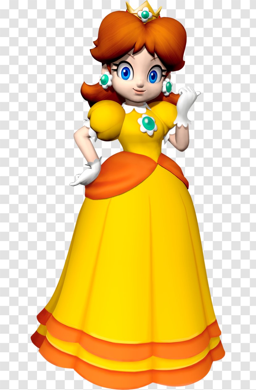 Princess Daisy Peach Mario Tennis Open Series - Mushroom Kingdom Transparent PNG