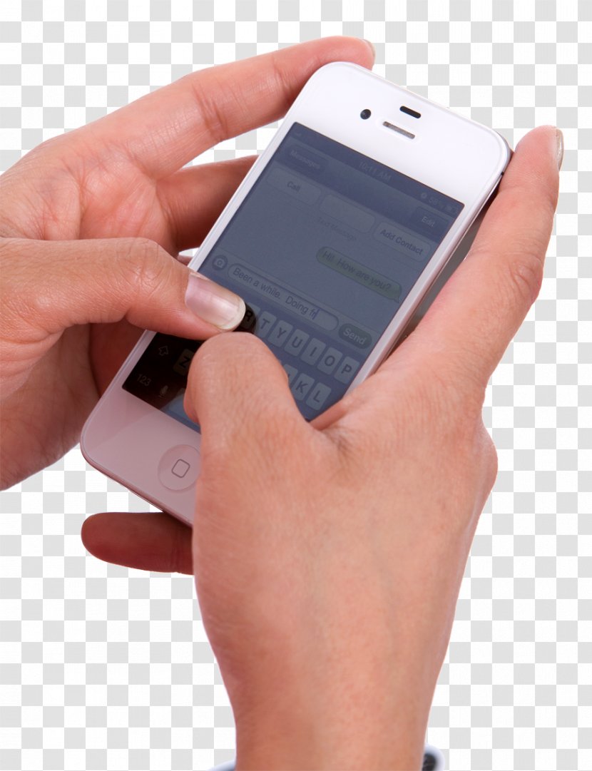 Text Messaging IPhone Email Telephone Call - Mobile Device - Texting Transparent PNG