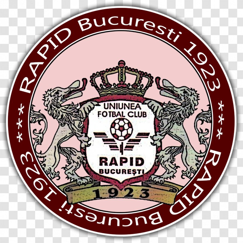 Romania FC Rapid București Composition Shape - Label Transparent PNG